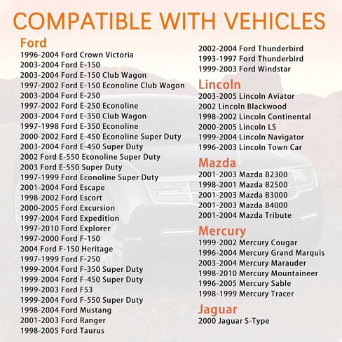 غطاء غاز 10832P مناسب لسيارة Ford Lincoln Mercury - 97-04 E150 E250 Expedition F150، 00-05 Excursion، 97-99 F250، 99-04 F250 F350 Super Duty، 98-04 Navigator، 97-10 Explorer، المزيد. يستبدل # 10832P in Kuwait