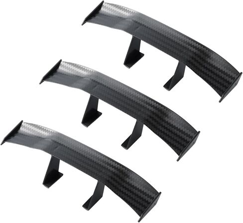 3Pcs Black Car Spoiler Wings,which can be Used for improving Your car's Aerodynamics, reducing Drag, and Increasing Fuel Efficiency. in Saudi Arabia