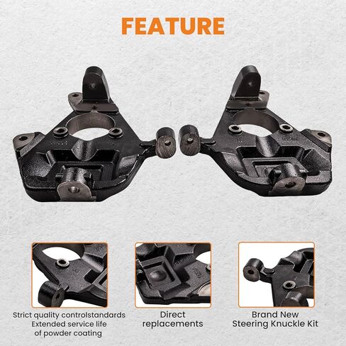 maXpeedingrods 2" Front Drop Spindles for Chevy Silverado/GMC Sierra 1500 1999-2007, for Avalanche Suburban Tahoe Yukon/XL in Saudi Arabia