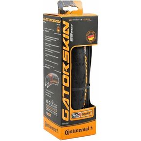 Continental Ultra Gatorskin Bicycle Tire (700x25, Folding, Black)