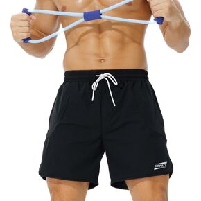 AIMPACT Men's Workout Shorts 5'' Lightweight Quick Dry Running Sports Athletic Gym Shorts with Pockets