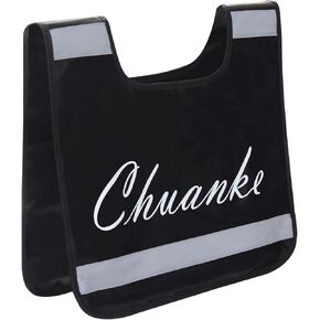 Chuanke Winch Line Cable Damper with Reflective Strips and Rigging Accessory Storage Pocket Prevents Damage by Reducing Cable Recoil Black