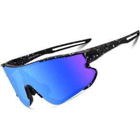 Eninedeuisou Sunglasses Cycling Glasses TR90 Frame for Men Women, Running Cycling outdoor Sports.
