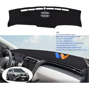 Cartist Dashboard Cover Compatibel with Hyundai Tucson 2022 2023 2024 Accessories Dash Cover Nonslip Dash Board Mat Non-Slip (with Speaker)