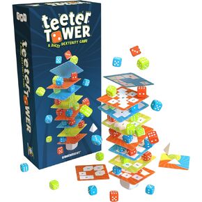 Teeter Tower -A Dicey Dexterity Game