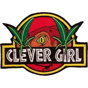 Clever Girl Raptor Movie Quote Sew On Patch