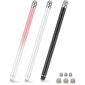 Stylus Pen for Touch Screen iPhone - 3Pcs Universal iPad Stylus for Touchscreen Tablet