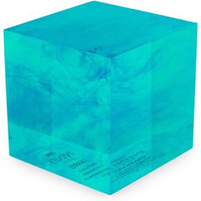 Marvel Studios Loki Resin Tesseract Cube, Space Stone Prop Replica Exclusive | Action Figure Statue, Desk Toy Accessories, Home Office Decor | The Avengers Infinity Saga Collectible