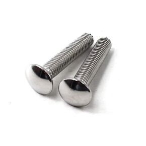 M6x30 Carriage Bolts 304 Stainless Steel Square Bolts (Pack of 30)
