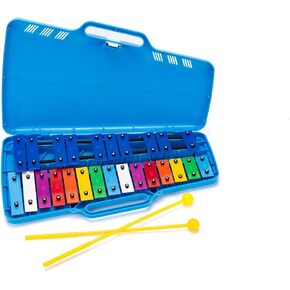 25 ملاحظة من CeleMoon إكسيليفون خشبي ملون للأطفال والأطفال الصغار، أداة قرع الطبل الموسيقية التعليمية لتعلم الموسيقى، ألعاب هدايا للأطفال الأولاد والبنات in Kuwait