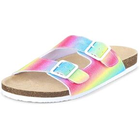 The Children's Place Unisex-Baby Double Buckle Sandals Slipper