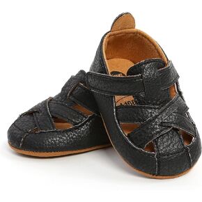 myppgg Toddler Baby Boys Girls Bowknot Sandals Soft Sole Cotton Crib First Walkers Shoes