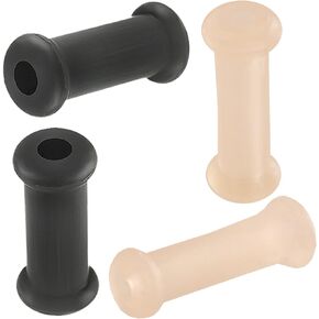 bodyjewellery 4pcs 12g 12 Gauge 2mm Silicone Double Flared Tunnels Ear Expander Taper Plugs Axcp Stretcher Piercing