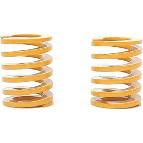 ODO LUCK 2PCS Yellow Spring Mod Kits for Fanatec CSL Brake Pedal Modification Spring Parts Accessories