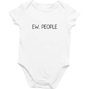 Printique Organic GOTS Certified Baby Onesie Unisex Bodysuit 0-18 months - Sarcastic