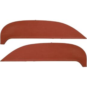 KNS Accessories KC0006 1957 Chevrolet Bel Air, Steel Primer Fender Skirts, 1 Pair