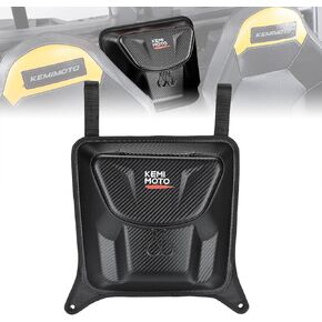 KEMIMOTO XP 1000 Center Storage Bag UTV EVA Center Seat Bag Compatible With Polaris RZR XP 1000/4 XP Turbo/4 UTV Tool Bag with PVC Wear Resistant Zippers