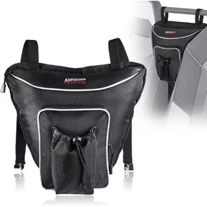 AUCHIVES UTV Center Storage Bag UTV Cab Pack Center Seat Bag 1680D Durable High-Density More Storage Space Zipper Water-Proof Storage Bag Compatible with Polaris RZR XP 1000 Turbo S 900 570 800 1000