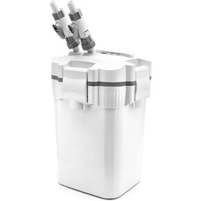 Ultum Nature Systems Canister Filter for Aquariums - 2 Stage External Fish Tank Filter, 60 GPH, for Tanks Up to 16 Gallons (Delta 30)