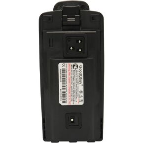 GoodQbuy 2600mAh 7.2V Replacement Two-Way Radio Battery for Motorola Radios CP110 RDU2020 RDU4100 RDU4160d RDU4160 RDV2080D RDV5100 RLN6305B RLN6308B RLN6351B + Belt Clip