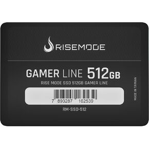 Rise Mode USA SSD Sata III 512GB محرك أقراص الحالة الصلبة الداخلي Gamer Line كمبيوتر مكتبي أو كمبيوتر محمول 2.5 in Kuwait