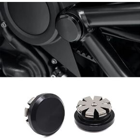 Motorcycle Rear Swingarm Pivot Bolt Covers Axle Nut Cap Cover for Sportster S 1250 RH1250 2021 2022 2023