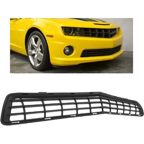 KUAFU Front Lower Grill Compatible with 2010-2013 Chevy Chevrolet Camaro SS 92218015 GM1036136 Bumper Grille Black