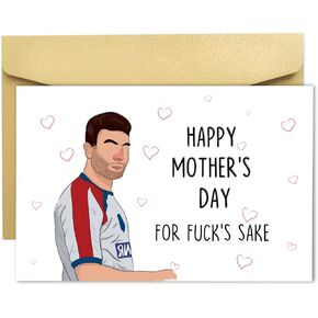 Spercy Funny Mothers Day Card for Nana, Banana Pun Mothers Day Card for Grandma, Birthday Gift for Grandmother, Best Nana Card