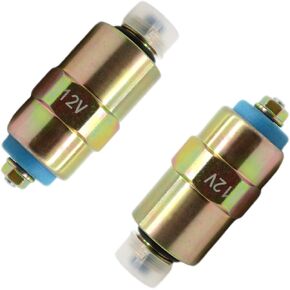 Diesel Stop Magnetic Valve Shutoff 7167-620A Fit for Part No. RE22744 RE54064 7185-900w 2Pcs/Set