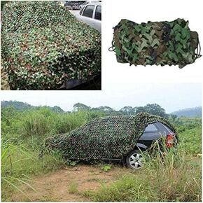 BULLETSHAKER 20X13 FT Woodland Shooting Hide Army Camouflage Net Hunting Cover Camo Netting