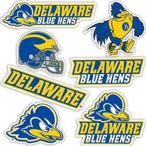 Desert Cactus University of Delaware Fightin Blue Hens UD Stickers Vinyl Decals Laptop Water Bottle Car Scrapbook T2 (Type 2)