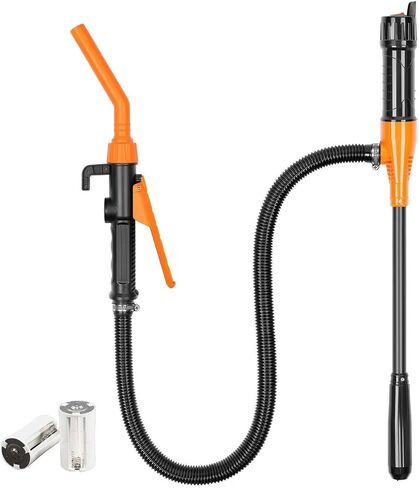 ZhouQiTOOL Multi-Purpose Battery Powered Fuel Transfer Pump - 2D Battery, 2.5 GPM in Saudi Arabia