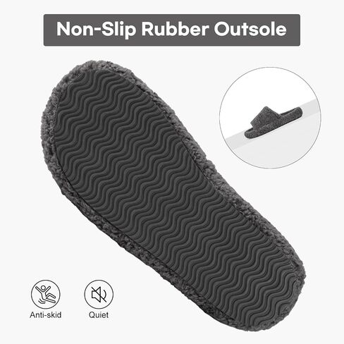 FamilyFairy Women's Fuzzy Slippers Comfy Open Toe Memory Foam House Shoes for Indoor Outdoor in Saudi Arabia