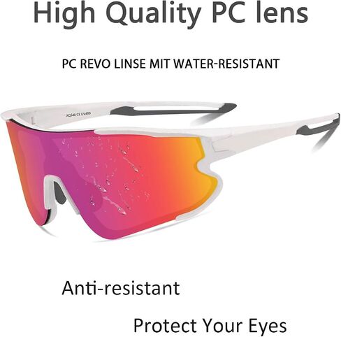 Eninedeuisou Sunglasses Cycling Glasses TR90 Frame for Men Women, Running Cycling outdoor Sports. in Saudi Arabia