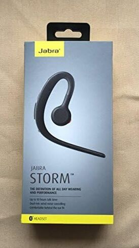 Jabra Storm Bluetooth Headset - Black (US Version) in Saudi Arabia