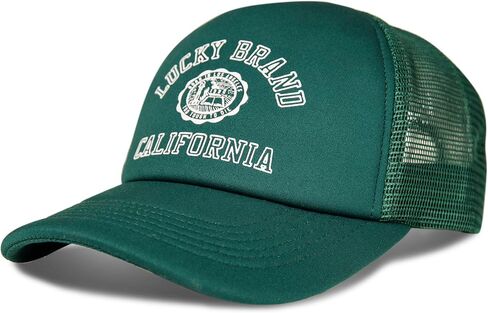 Lucky Brand Standard Trucker Mesh-Back Cap with Adjustable Snapback for Men and Women (One Size Fits Most) in Saudi Arabia