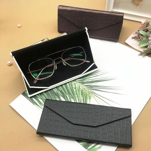 مجموعة من 3 حافظات نظارات مثلثة قابلة للطي من Yamrots، حافظات نظارات شمسية للسفر للرجال والنساء in Kuwait