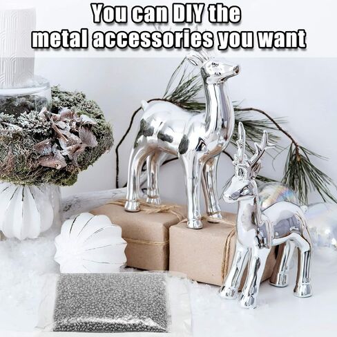Tandefio 1 Pound Tin Shot Tin Sn Metal, Pure Tin 99.9+% Raw Tin Metal for Experiments or Production Use Metal Fittings in Saudi Arabia
