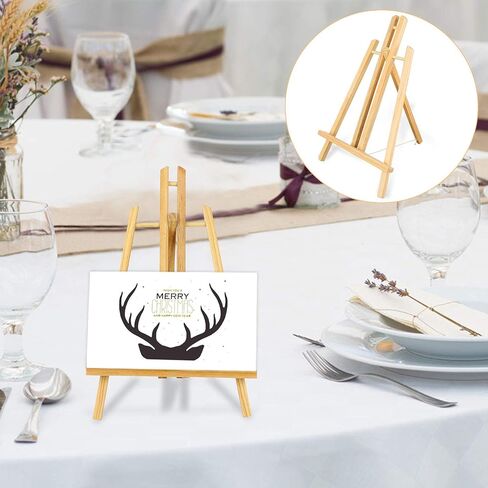 8Pack Wooden Easel,16"Easel Stand,Easel for Painting canvases, Art, Crafts, Tripod, Painting Party. (8) in Saudi Arabia