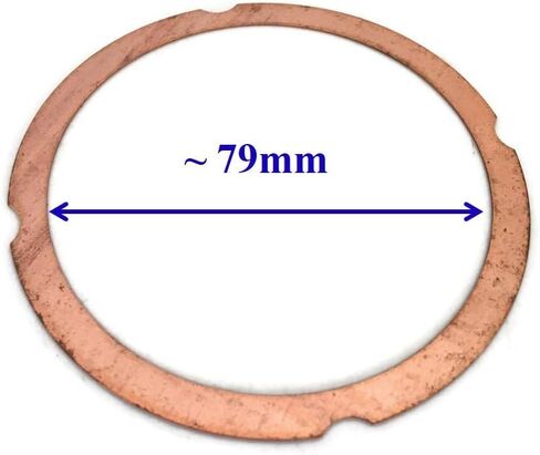 ITACO Cylinder Cyl Head Gasket Copper 114870-01340 for Yanmar L70 Chinese Diesel 178F 178FA 6HP bore 78mm Motor Engine in Saudi Arabia