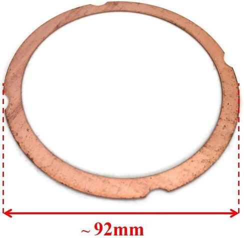 ITACO Cylinder Cyl Head Gasket Copper 114870-01340 for Yanmar L70 Chinese Diesel 178F 178FA 6HP bore 78mm Motor Engine in Saudi Arabia