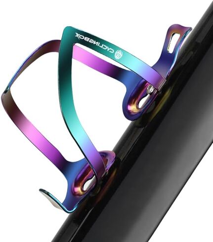 Premium Aluminum Alloy Bike Cup Holder - - Durable Water Bottle Cage for Bicycle, Road Bike, Mountain Bikes (Multicolor) in Saudi Arabia