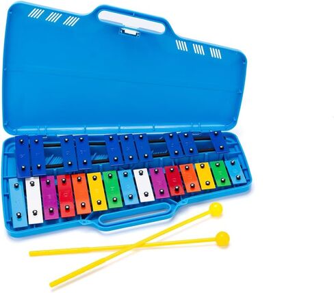 25 ملاحظة من CeleMoon إكسيليفون خشبي ملون للأطفال والأطفال الصغار، أداة قرع الطبل الموسيقية التعليمية لتعلم الموسيقى، ألعاب هدايا للأطفال الأولاد والبنات in Kuwait