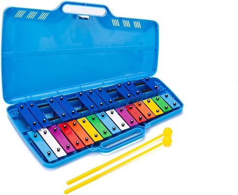 25 ملاحظة من CeleMoon إكسيليفون خشبي ملون للأطفال والأطفال الصغار، أداة قرع الطبل الموسيقية التعليمية لتعلم الموسيقى، ألعاب هدايا للأطفال الأولاد والبنات in Kuwait