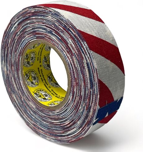Comp-O-Stik Hockey Tape American Flag Cloth 1" x 20yd - 1 Pack in Kuwait