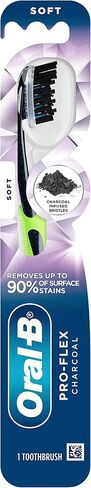 Oral-B, Pro-Flex Charcoal Manual Toothbrush Soft in Saudi Arabia