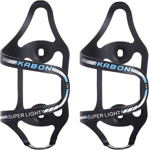 Bike Water Bottle Holder, KABON Lightweight Bicycle Alloy Aluminum Side Load Water Bottle Cage Brackets for Road Bike MTB Cycling Accessories - Red in Saudi Arabia