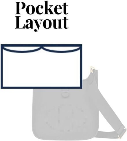 SAMORGA (2-20/ H-Evelyn-III-29 H-Evelyn III 29 Bag Organizer Insert Innerbag in Saudi Arabia