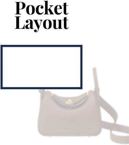 SAMORGA (2-82/ H-Lindy-Mini-R Bag Organizer for H-Lindy Mini : Raw-Edge Bag Organizer Insert Innerbag in Saudi Arabia