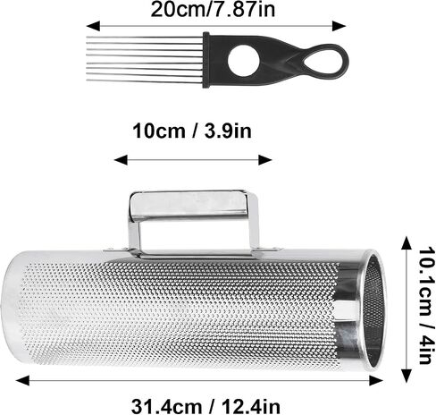 Guiro Shaker, Aluminum Guiro Instrument with Scraper Orff Percussion Instrument Shaker Musical Instruments Band Accompaniment Sand Hammer, 4x12in in Saudi Arabia